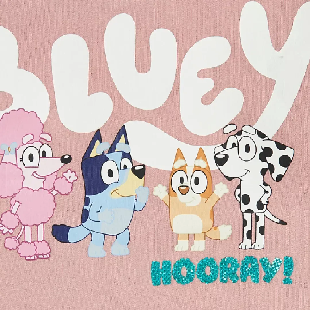 BLUEY Pink Hooray Sweatshirt