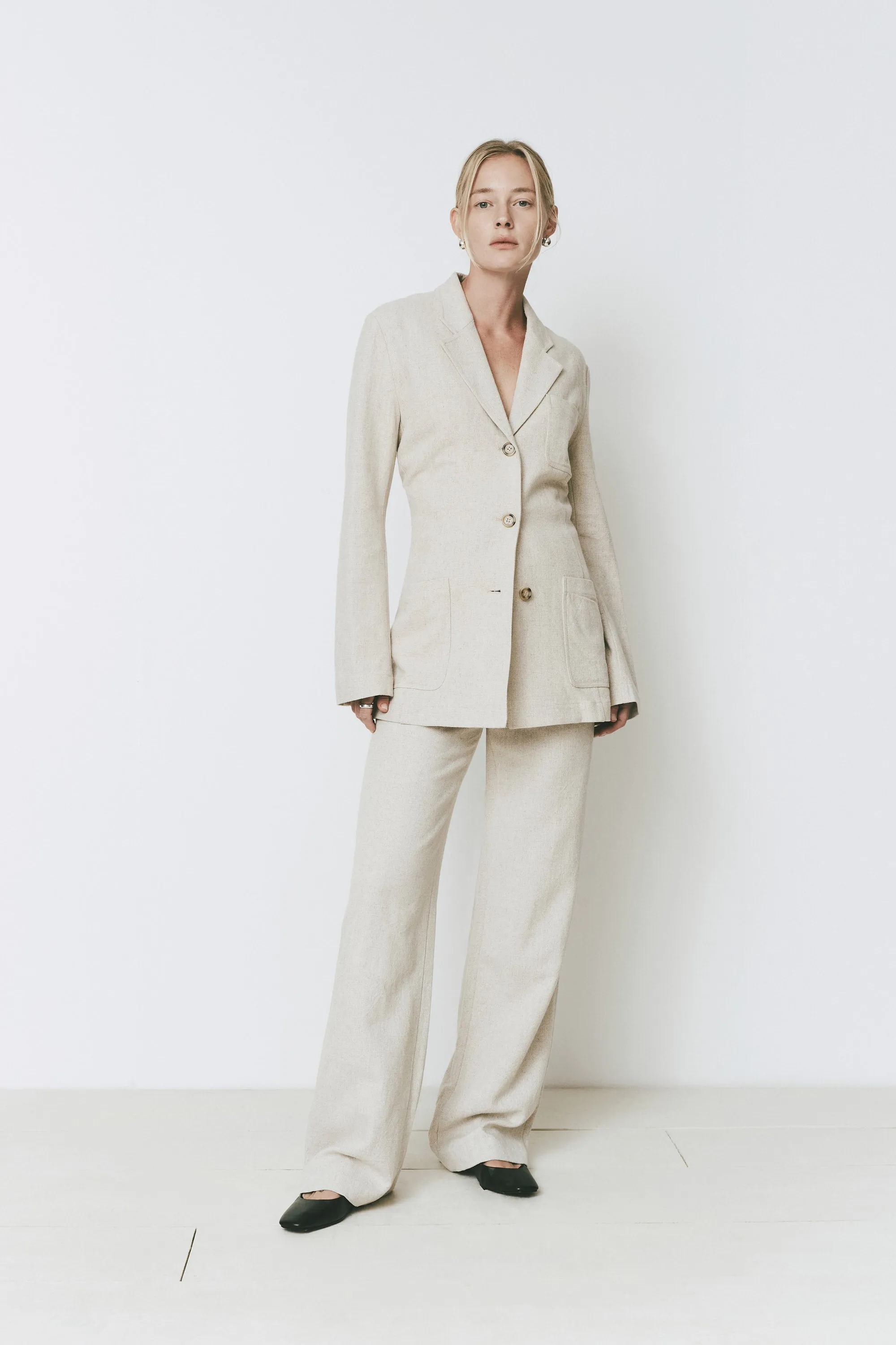 Camilla Linen Blazer