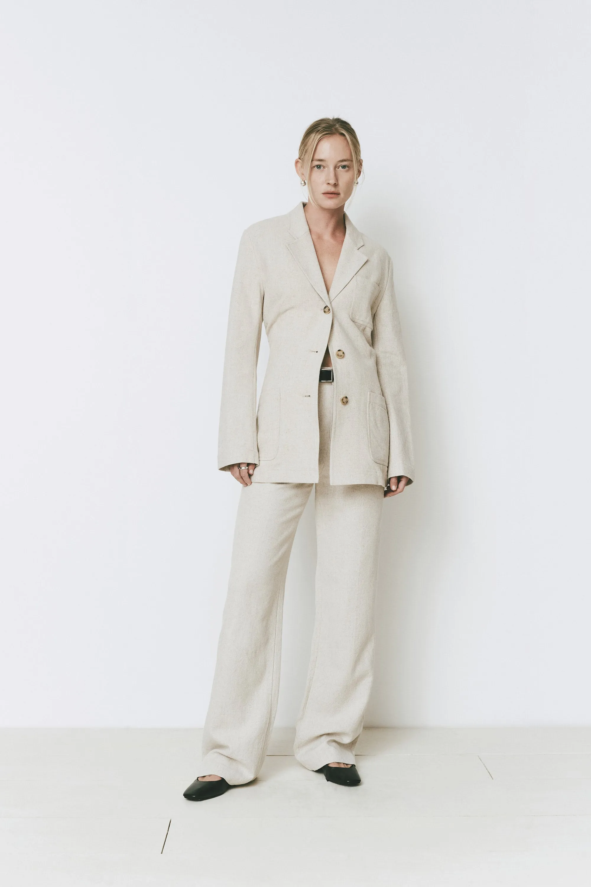 Camilla Linen Blazer