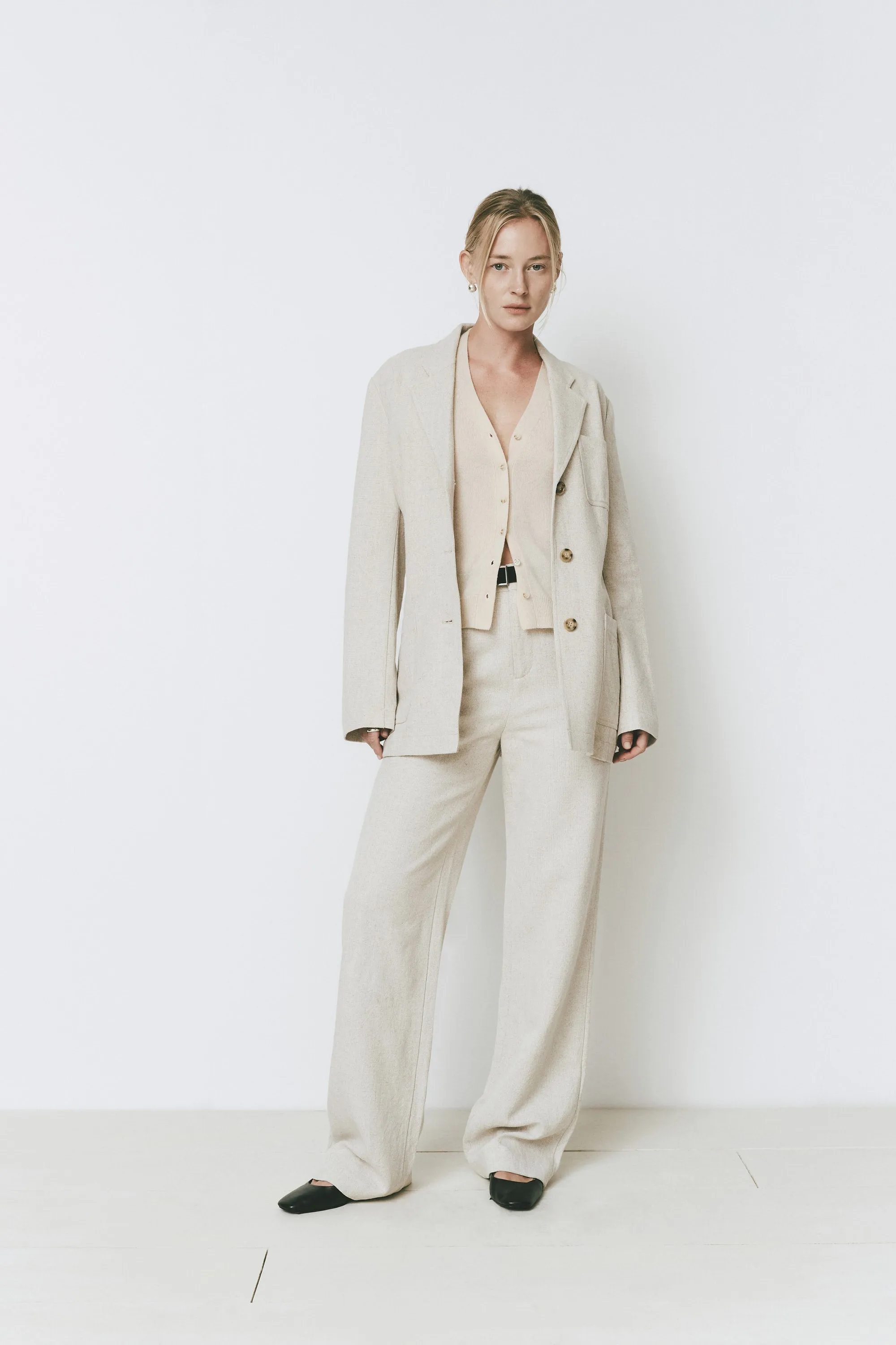 Camilla Linen Blazer