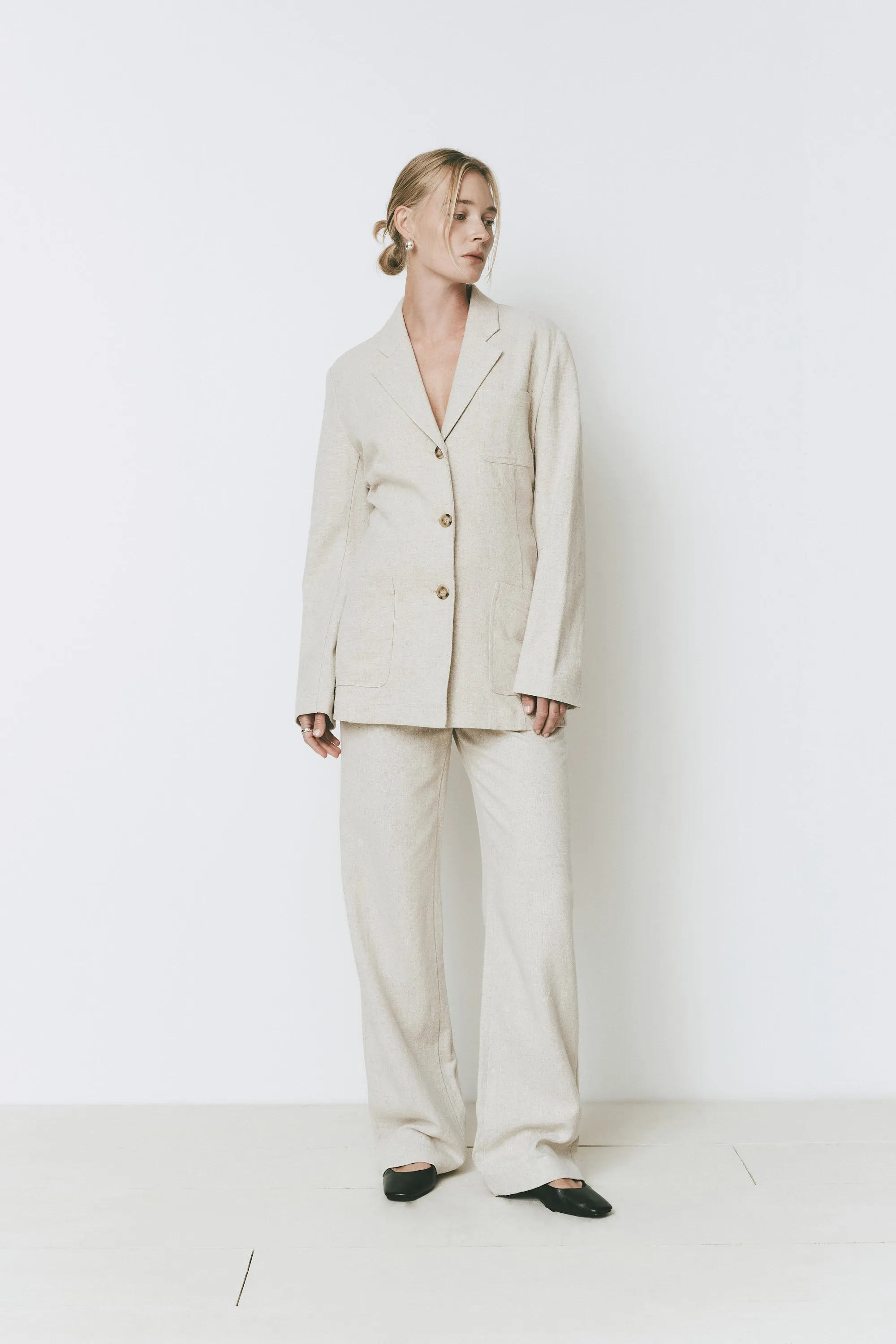 Camilla Linen Blazer