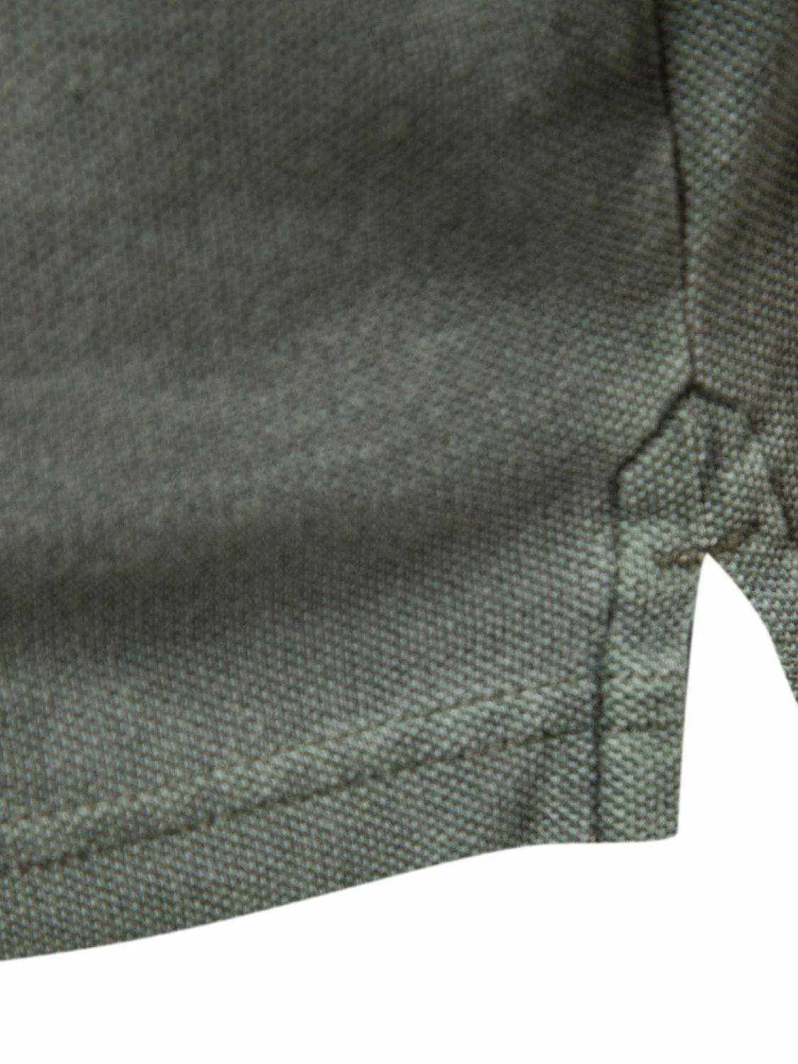 Collared Neck Button Detail Short Sleeve Polo