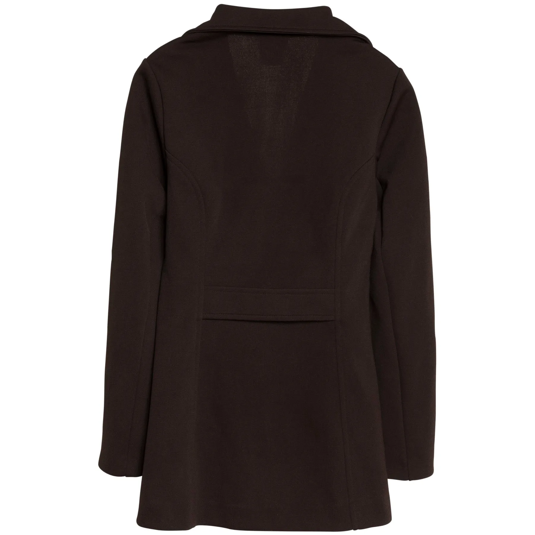 Finnlene Tech Knit Wide Peaked Pinch Back Blazer
