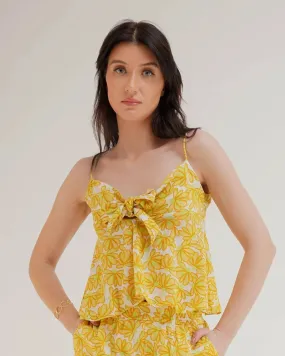FLORAL LOUNGE COORD SET - TOP