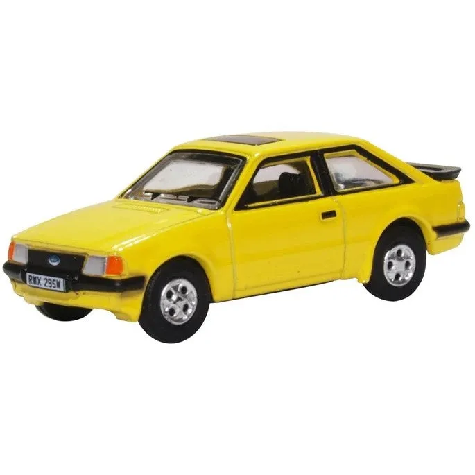Ford Escort XR3i Prairie Yellow 1:76