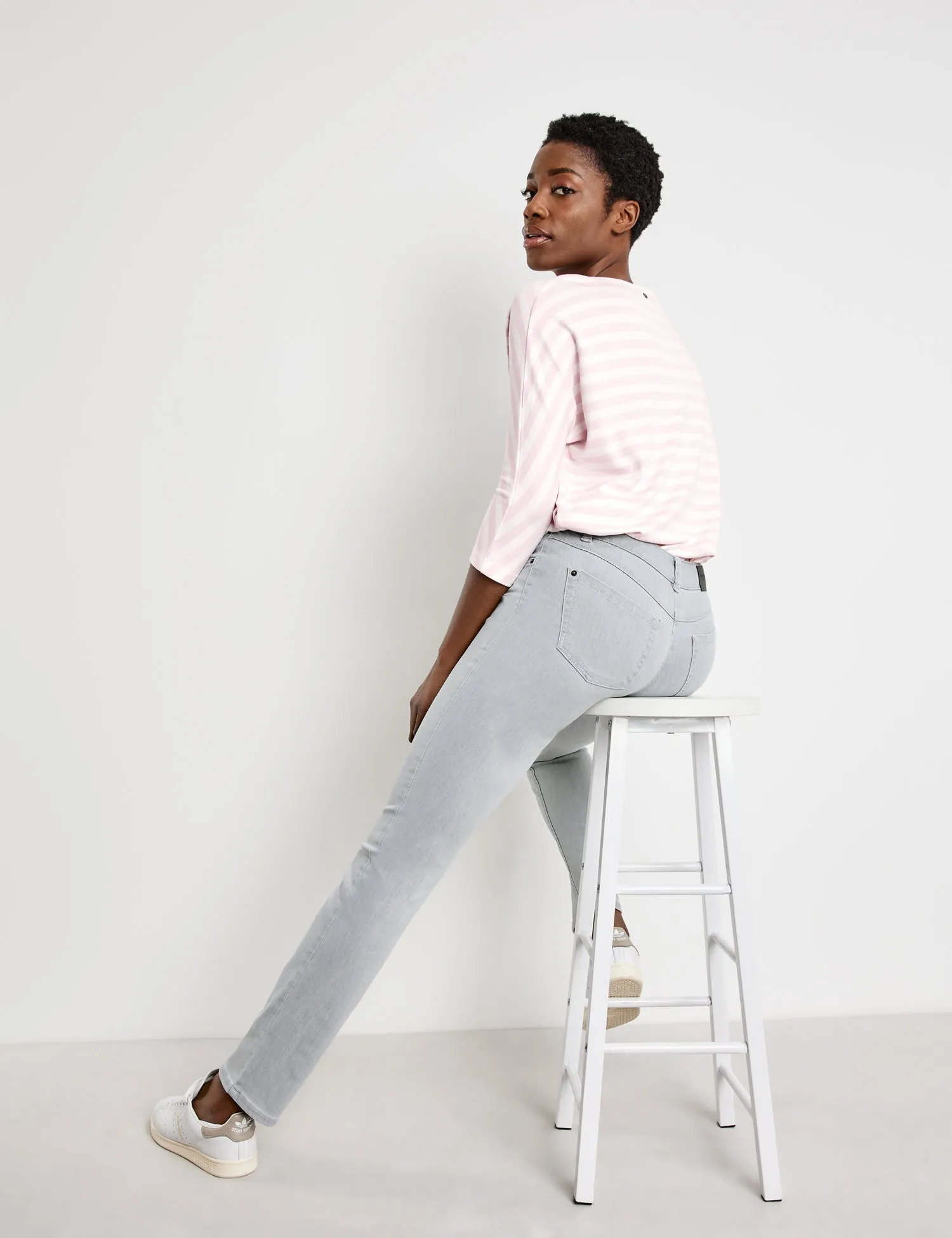 GERRY WEBER <BR>
5-Pocket Jeans, Best4me Slim Fit <BR>