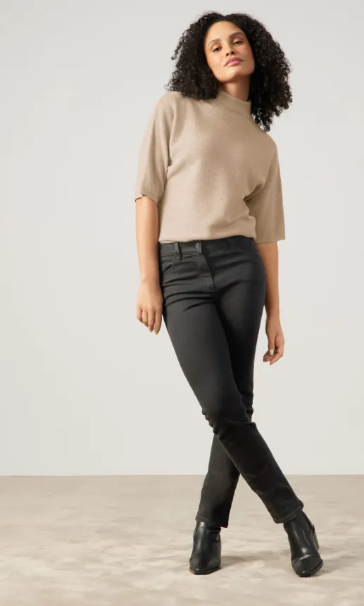 GERRY WEBER<BR>
Alissa Jeans<BR>
Black/ Blue<BR>