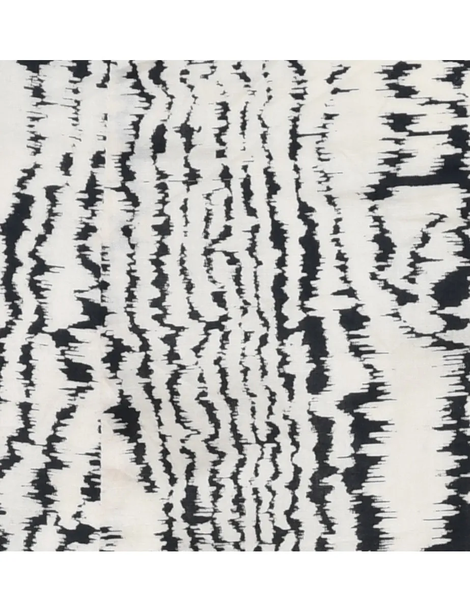 Ikat Print Skirt - L