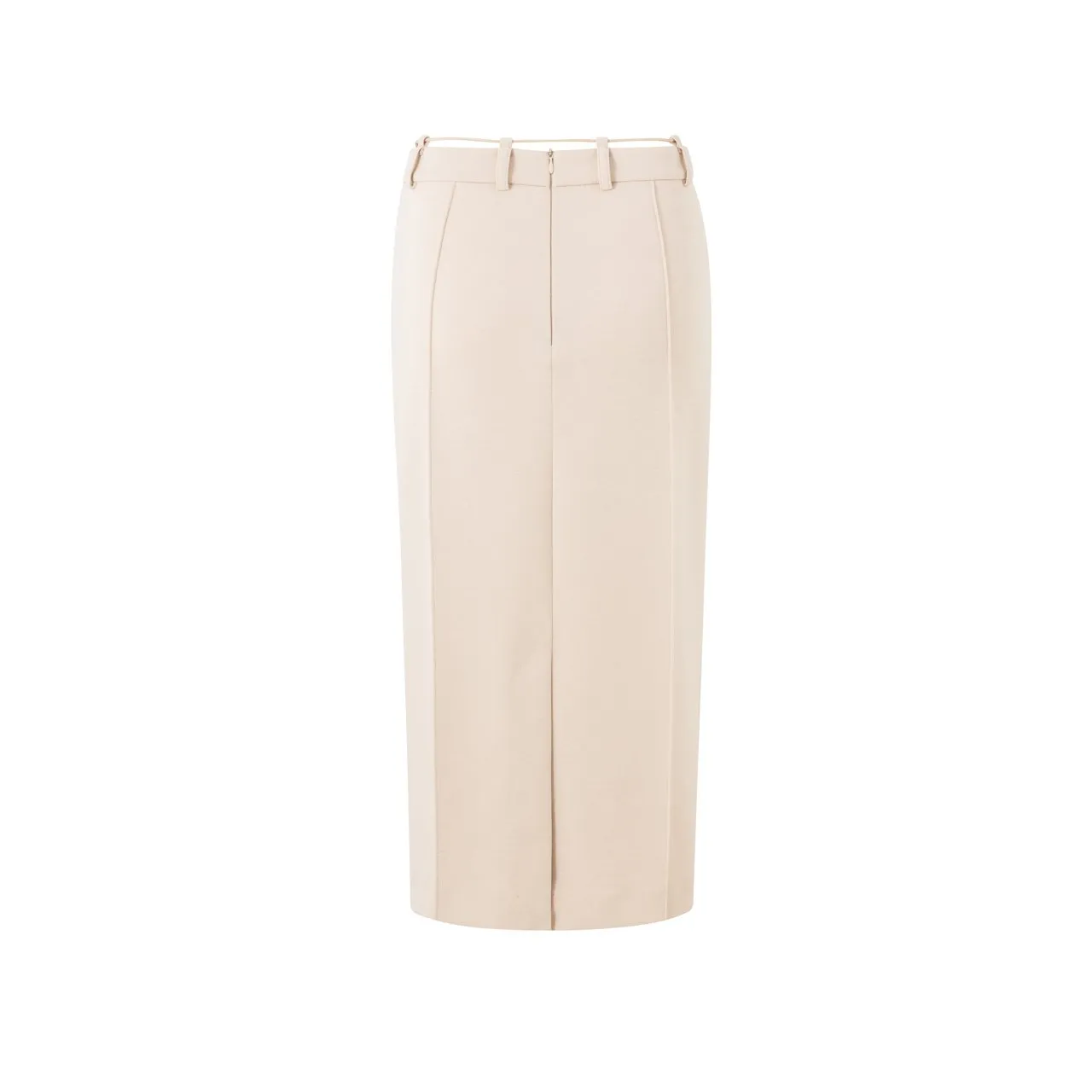 Low-Waisted Straight Skirt