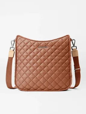 MZ Wallace Metro Box Crossbody in Terracotta Oxford