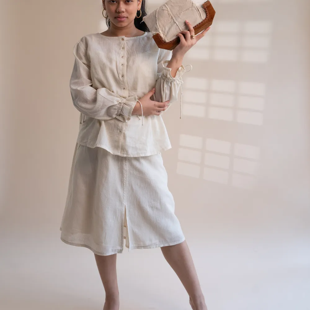 Peplum Versatile Top | Simply Stylish | Crafted in Kantha Embroidery