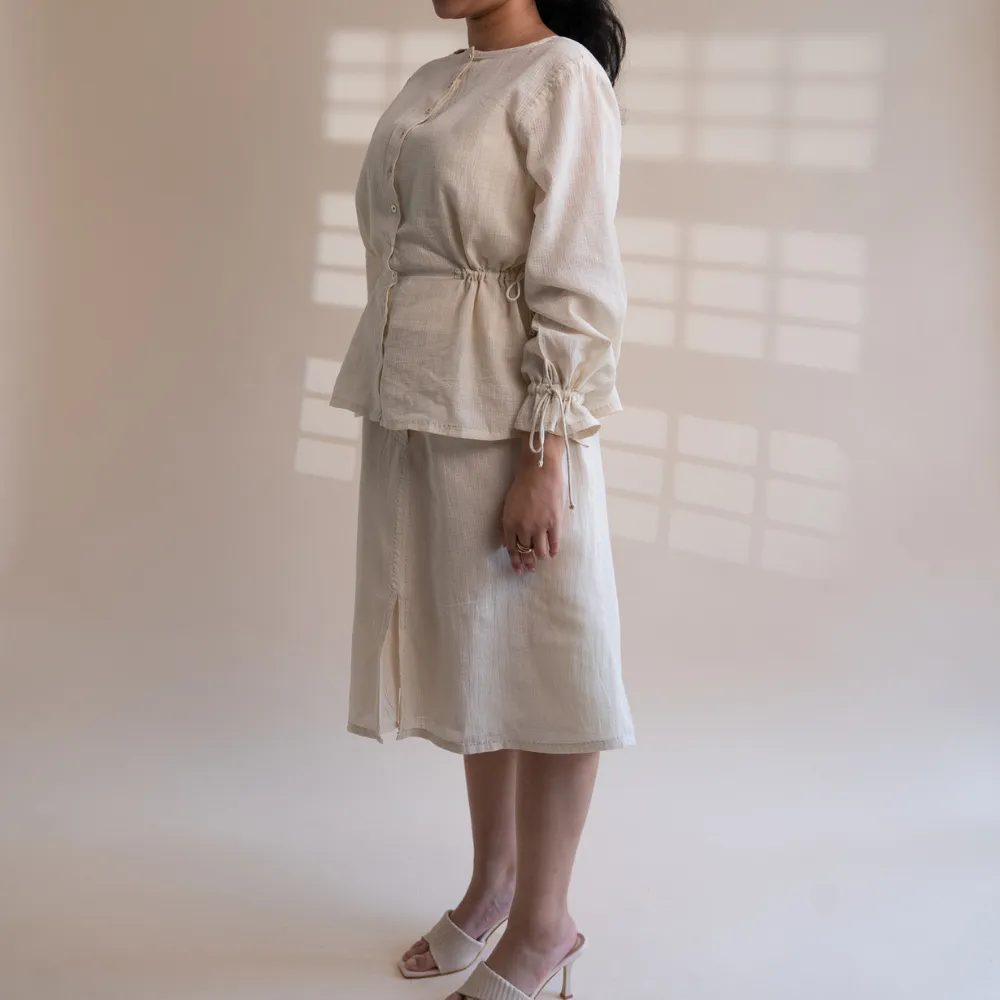 Peplum Versatile Top | Simply Stylish | Crafted in Kantha Embroidery