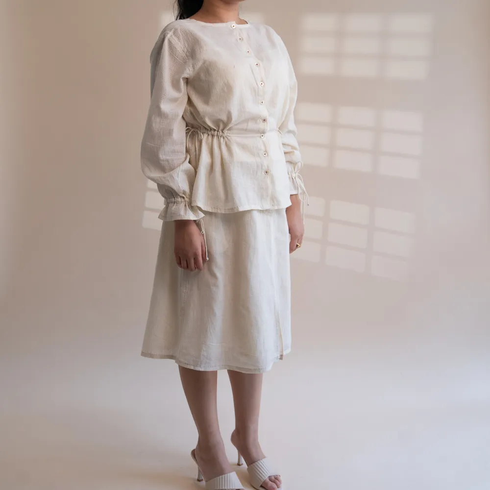 Peplum Versatile Top | Simply Stylish | Crafted in Kantha Embroidery