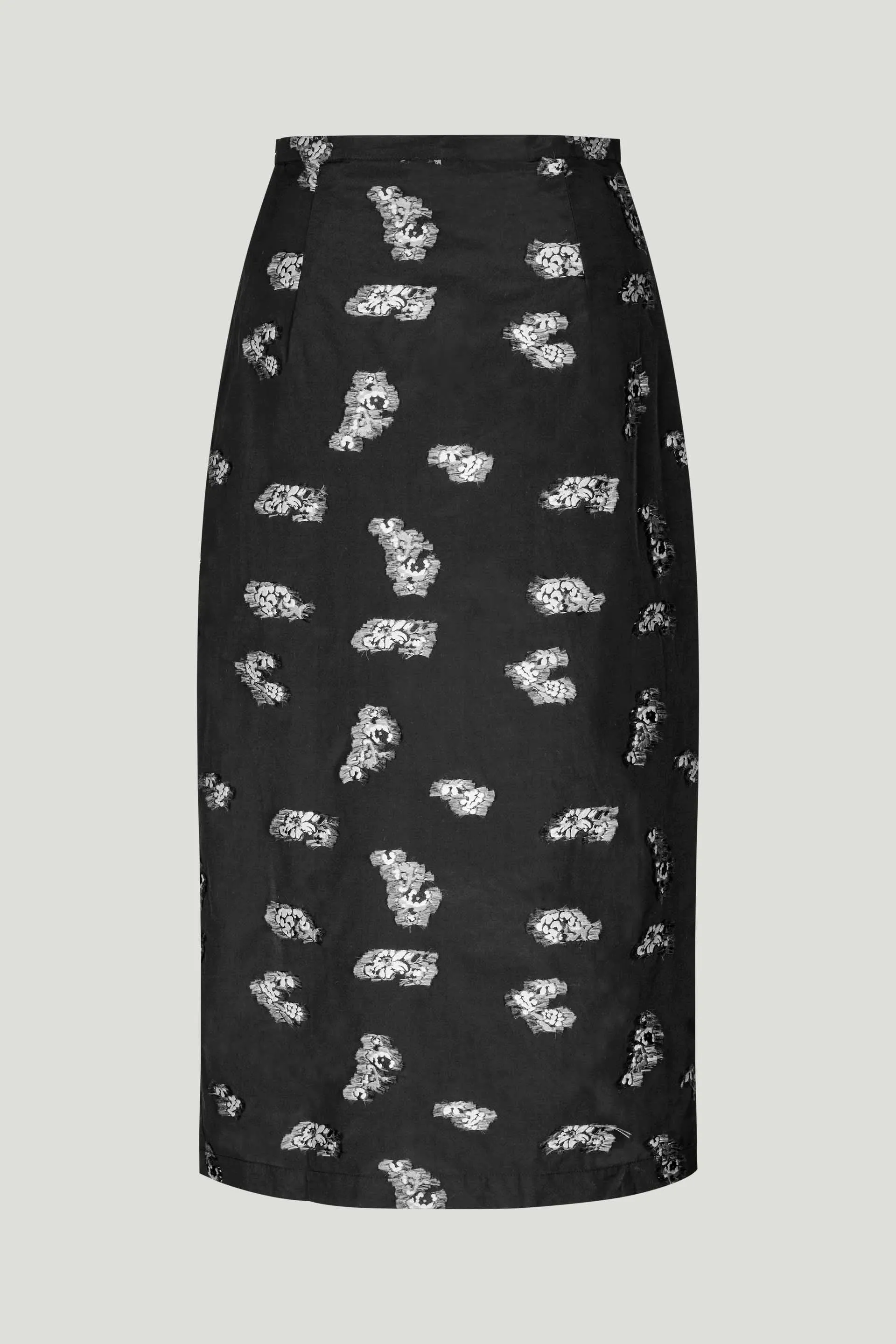 SAMAR | Black Bouquet Jacquard