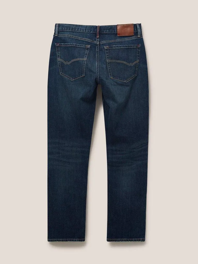 WHITE STUFF <BR>
Mens Harwood Straight Denim Jeans <BR>
Dark Blue or Washed black <BR>