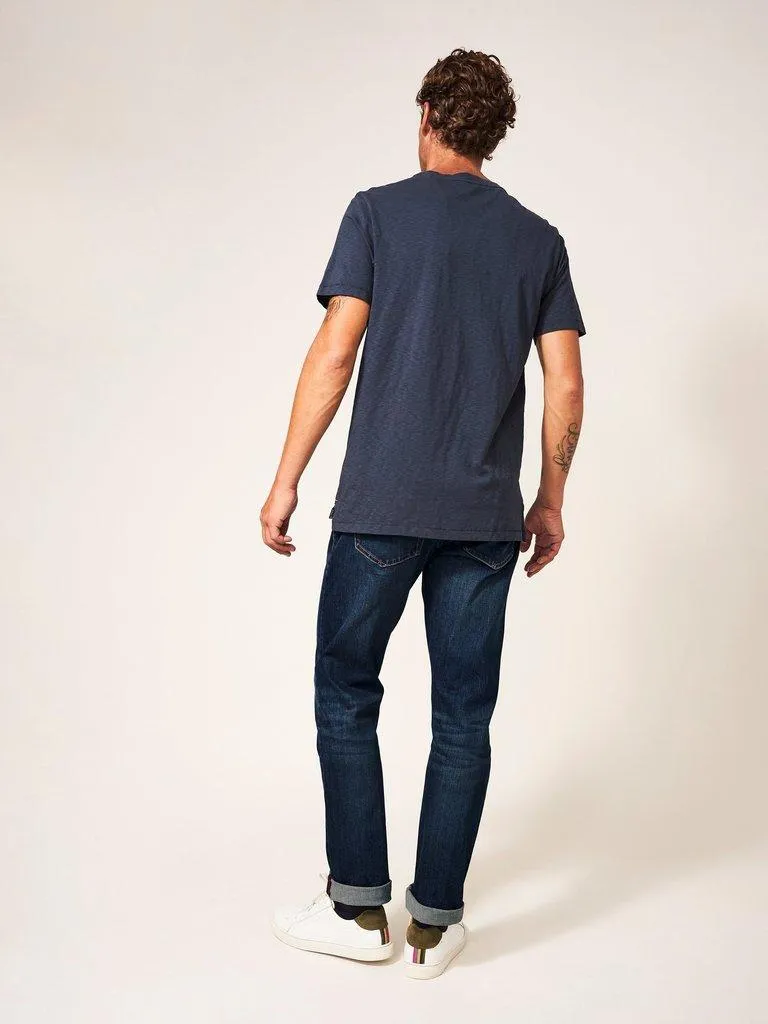 WHITE STUFF <BR>
Mens Harwood Straight Denim Jeans <BR>
Dark Blue or Washed black <BR>