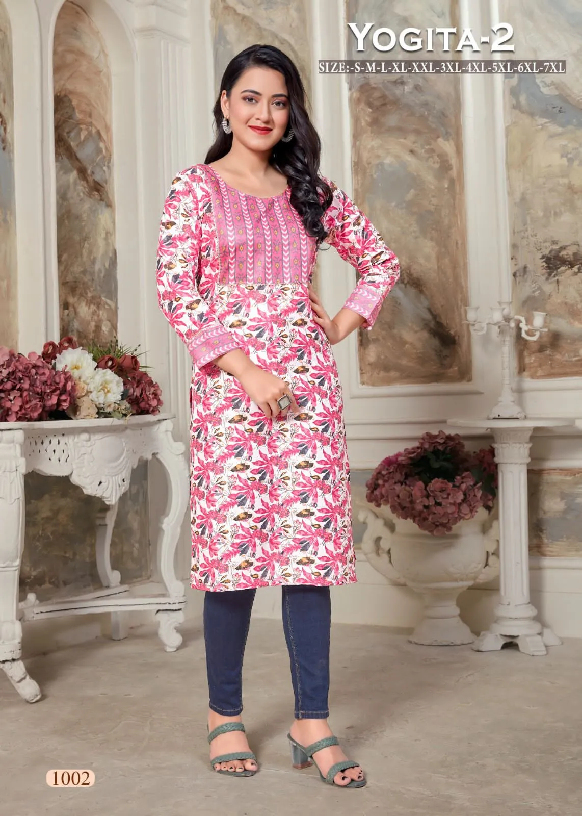 Yogita Vol-2 Casual Wear & Ethnic Wear Heavy Rayon Kurtis (330x04)